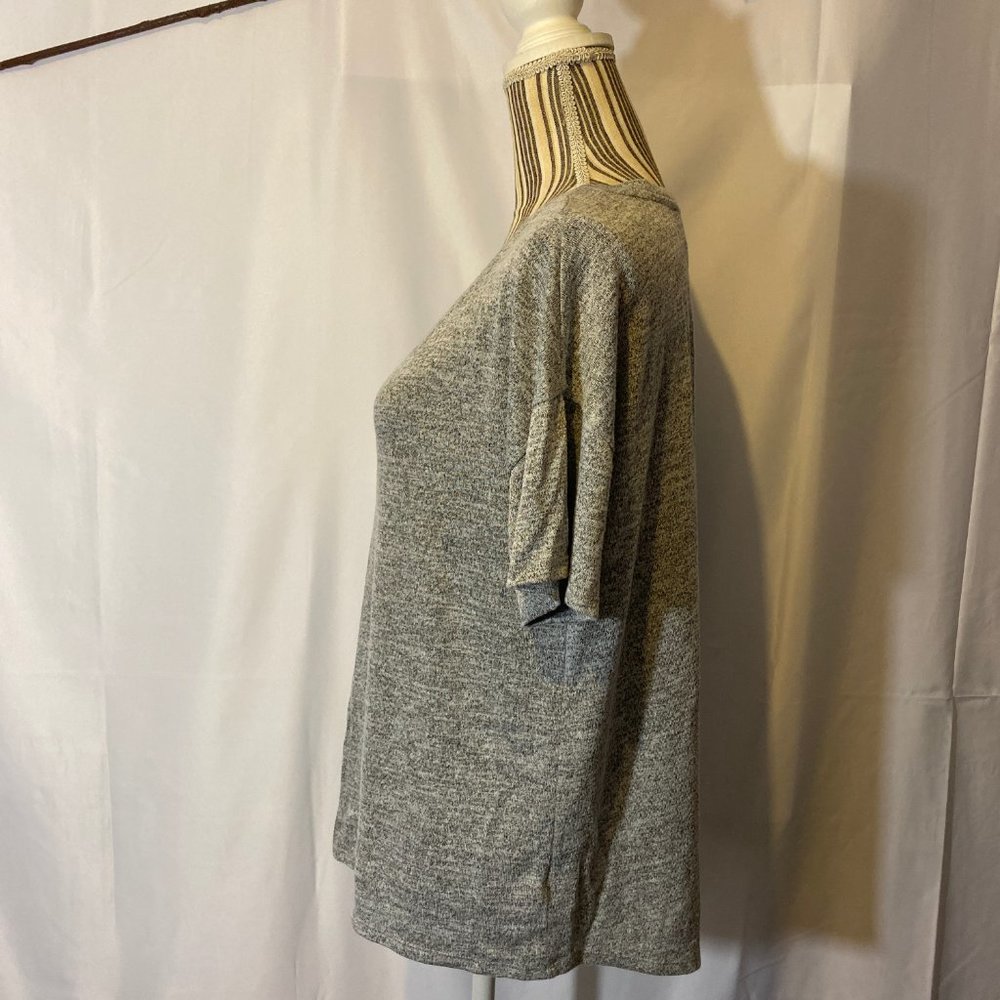 A New Day Basic Gray Short Sleeve T-Shirt SZ L - Picture 5 of 8